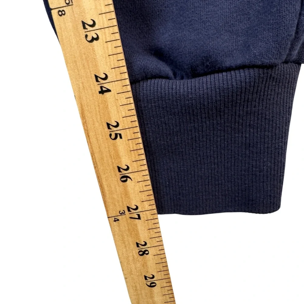 Fila Navy‎ Blue Joggers Men's M Logo Sweatpants Drawstring Athletic Pants